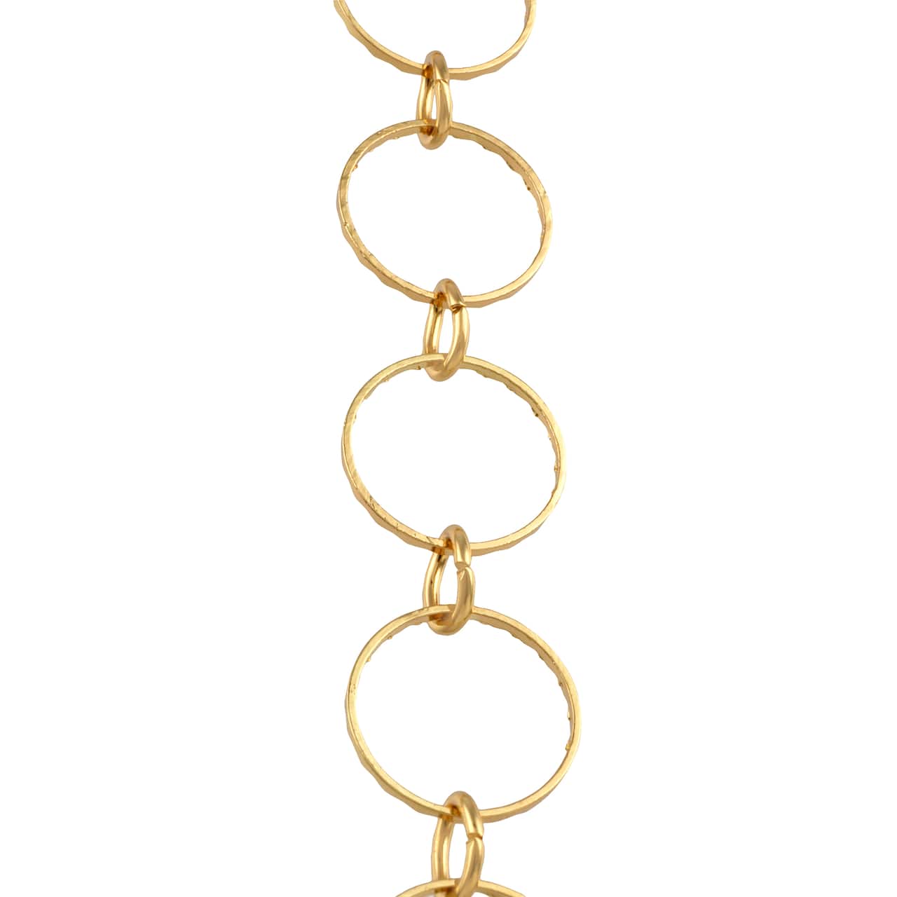 12 Pack: 24" Gold Circle Link Chain by Bead Landing™